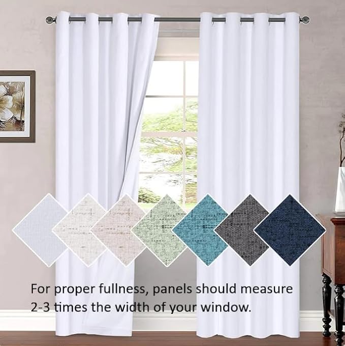 H.VERSAILTEX Patio White Curtains - Image 9
