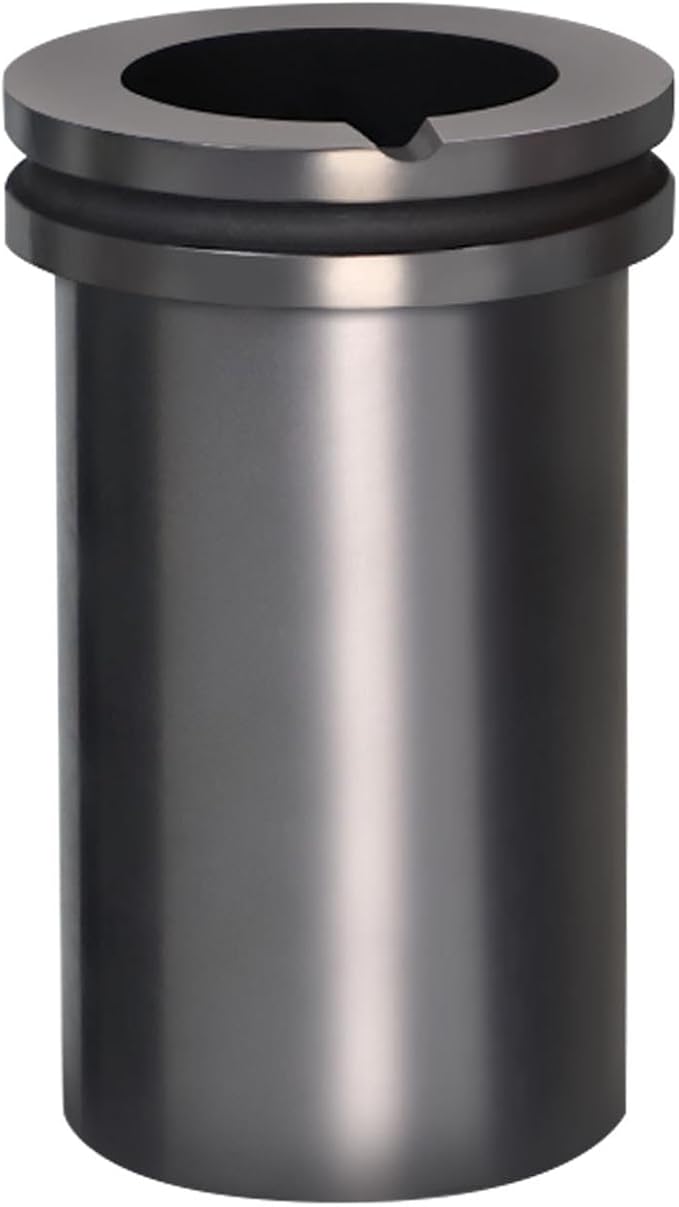 TOAUTO 5KG Graphite Crucible, High Purity Metal Melting Casting Ingot Mould for Gold Silver Copper Brass Aluminum Jewelry Tools