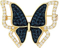 Animal Brooch for Women Rhinestone Brooch Pin 18k Gold Plated Animal Lapel Pin Fashion Jewelry Gift for Mom Wife