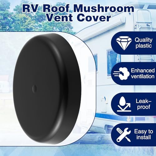 2 Pack RV Mushroom Vent Cap Compatible - Image 4