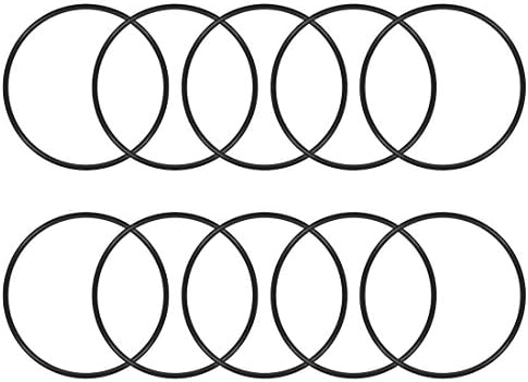 uxcell 10pcs 54x50x2mm Nitrile Rubber O-Rings Metric Sealing Gasket by uxcell