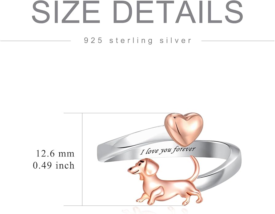 Highland Cow Ring 925 Sterling Silver Adjustable Ring Birthstone Ring Engraved Name Highland Cow Gifts Jewelry for Women