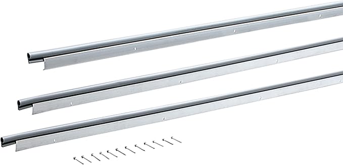 MD Building Aluminum/Vinyl Nail-On Top and Sides Door Seal Kit - Image 6