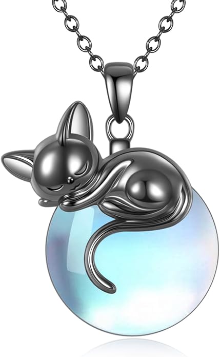YFN 925 Sterling Silver Hummingbird/Cardinal/Cat Necklace for Women Animal Pendant with Adjustable 18"+2" Chain Jewelry Gift for Christmas, Valentine's Day, Mother's Day, Birthday-Gift Box Included