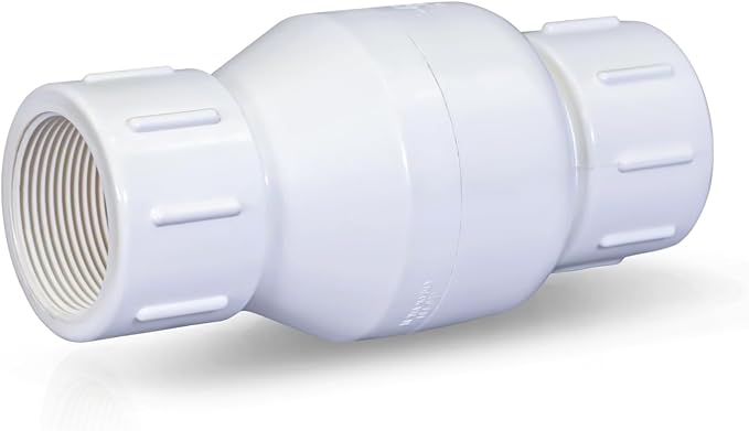 Midline Valve 4I2U100 PVC Inline Check Valve by MidlineValve