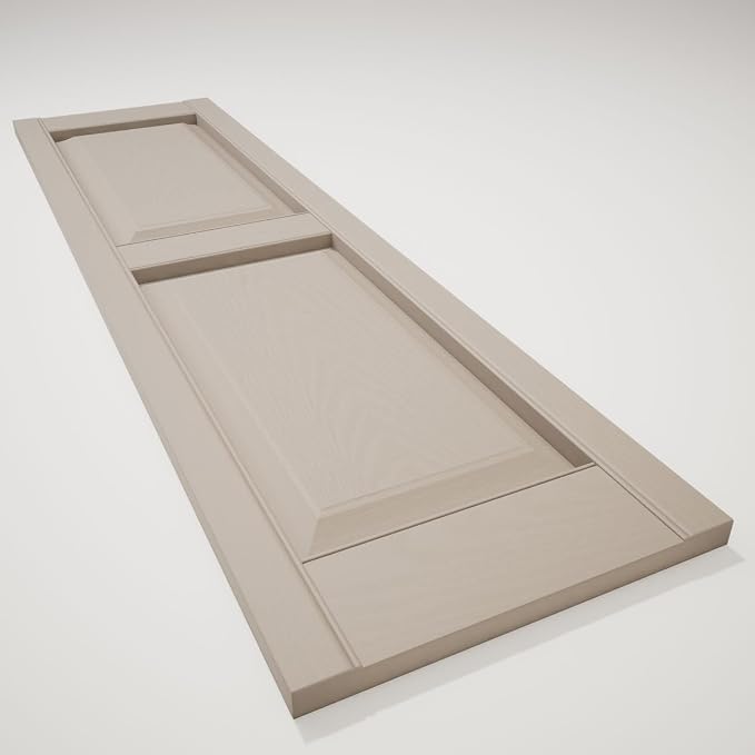 Builders Edge 14.75 in. W x 39 in. H Builders Edge, Standard Two Equal Panels - Image 6