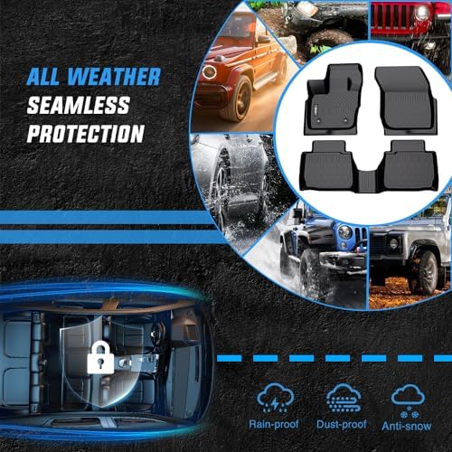 Nilight TPE Floor Mats for Ford Fusion Lincoln MKZ 2017 2018 2019 2020 - Image 5