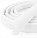 White RV Window Seal, W: 1/4" x H: 1/2" Rubber Window Gasket, RV Window Weather by PACIXU