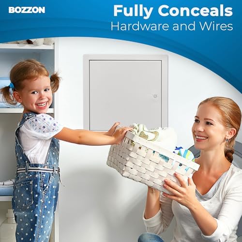 BOZZON Access Panel for Drywall 24 x 24 inch – Metal Door - Image 5