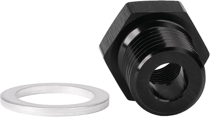 M14x1.5 Male Metric to 1/8 NPT Female Oil Pressure Sensor Adapter Fitting - Image 3