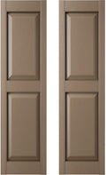14.75 in. W x 39 in. H Builders Edge, Standard Two Equal Panels, Raised Panel by Builders+Edge