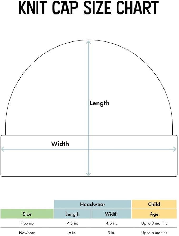 College Baby NCAA Officially Licensed Infant Knit Cap - Embroidered Beanies for Preemies & Newborns (0-3 Months)