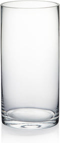 WGVI Quality Thick Weighted Clear Cylinder Glass Vases, Flower Arrangement by WGVInternational-OpusGlassware