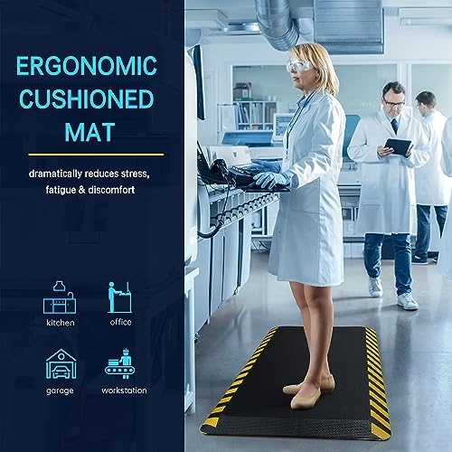FEATOL Anti Fatigue Mat Industrial, Ergonomic Standing Floor Mat - Image 5