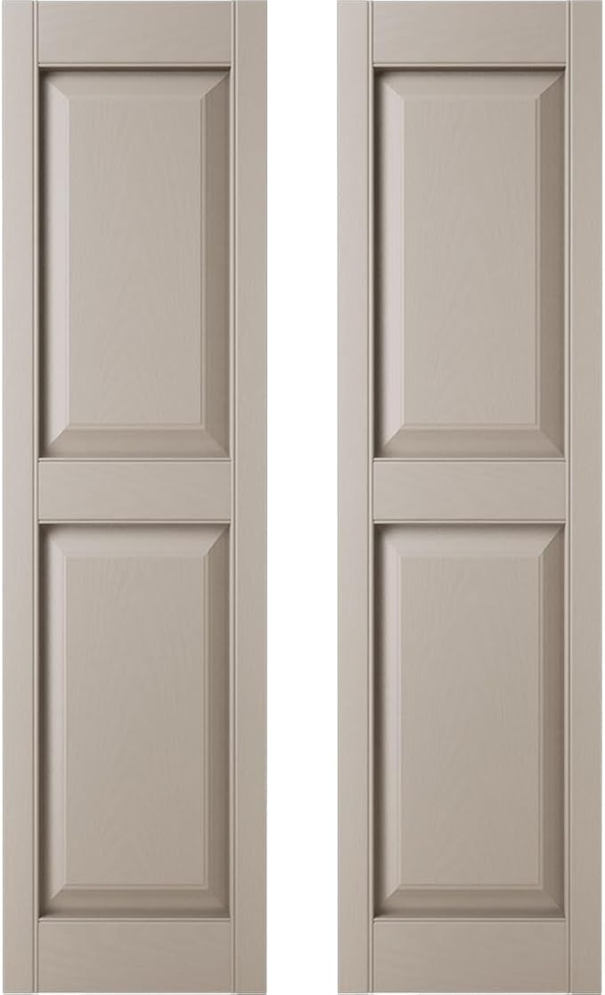 Builders Edge 14.75 in. W x 63 in. H Builders Edge, Standard Two Equal Panels by Builders+Edge