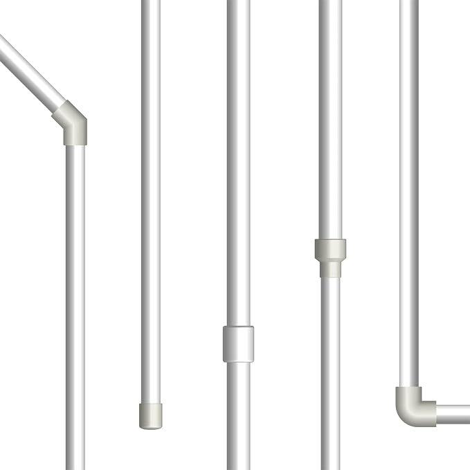 uxcell 1Pcs Clear Elbow Fitting, 25mm/0.98" 3 Way Acrylic Elbow T-Shaped Pipe - Image 6