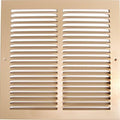 HVAC Premium 12'' x 12'' Flat Stamped Steel Return Air Grille by HVACPremium