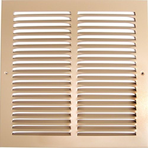 HVAC Premium 24'' x 16'' Flat Stamped Steel Return Air Grille by HVACPremium