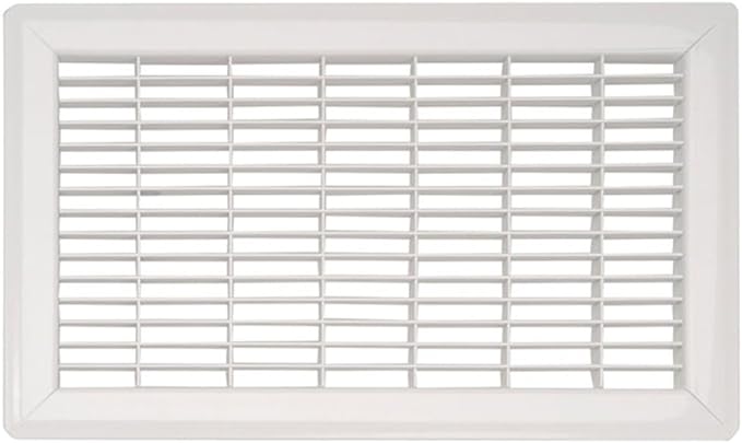 Imperial RG1031 Heavy Gauge Floor Return Air Grille, 4 x 10-Inch by Imperial