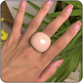 Colorful Chunky Acrylic Ring for Women,Vintage Statement Stackable Rings Candy Color Knuckle Finger Rings Y2K Fashion Classic Jewelry