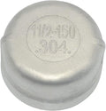 1-1/2" 1.5" Cap, NPT Female Threaded Cast Pipe Fitting, Stainless Steel 304 by Megairon