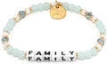 Little Words Project Mother's Day Gifts, The Original Word Bracelet, Made with Colorful Beads and Plated Brass Hardware, Handcrafted Design & Positive Message