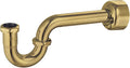 Kingston CC8147 Circlet 1-1/4" Brass P-Trap, 18 Gauge, Brushed Brass by Kingston