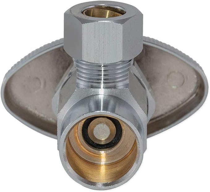 Eastman 3/8 Inch OD x 1/2 Inch Nom. Sweat Multi-Turn Brass Sweat Inlet Angle - Image 3