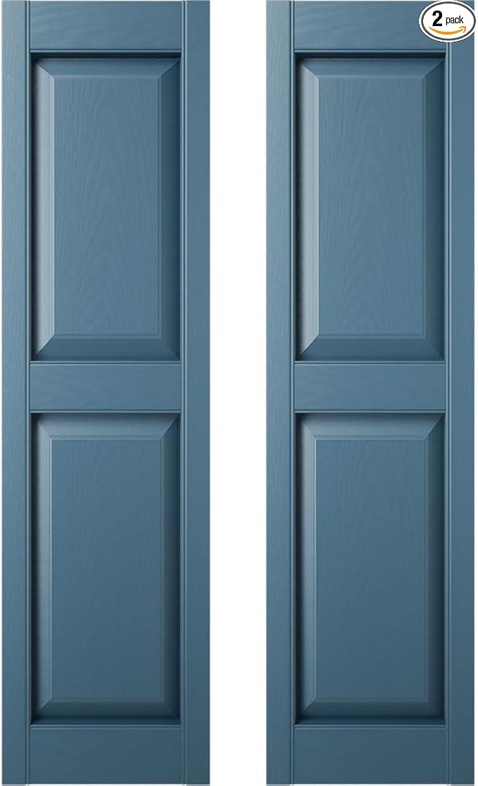 Builders Edge 14.75 in. W x 75 in. H Builders Edge, Standard Two Equal Panels by Builders+Edge