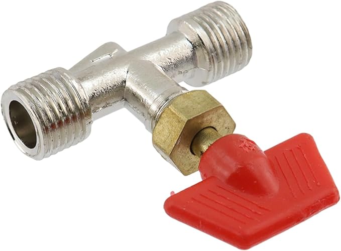 Ball Valves Shut Off Valves Zinc Alloy Ball Valve Shut Off Switch, 1/4 Male to - Image 4