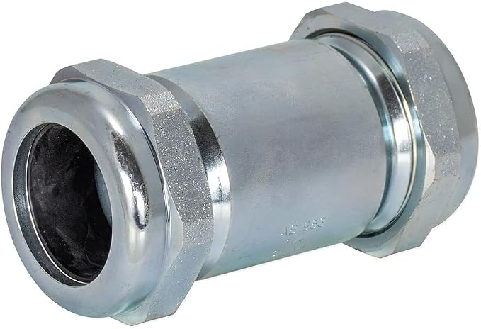 Eastman 4-5/8 Inch Long Pattern Compression Coupling, 1-1/4 Inch IPS, by Eastman