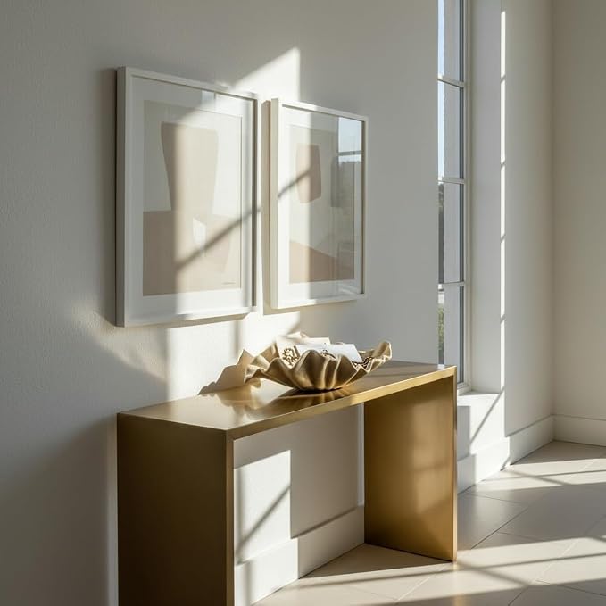 16" Large Decorative Bowl decor, Modern Home Decoration Scallop Bowl, Fashion - Image 5