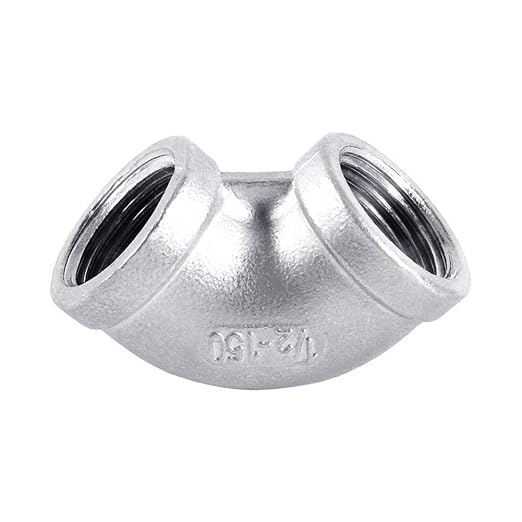Stainless Steel 304 Cast Pipe Fitting, 3/4" to 3/4" Female to Female NPT - Image 4