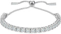 EcoGems Lab Grown Gemstone & Moissanite Bracelets – 14K/18K White or Yellow Gold Plated Sterling Silver – D Color VVS/VS Clarity – Elegant Sustainable Jewelry Gift with Gift Box