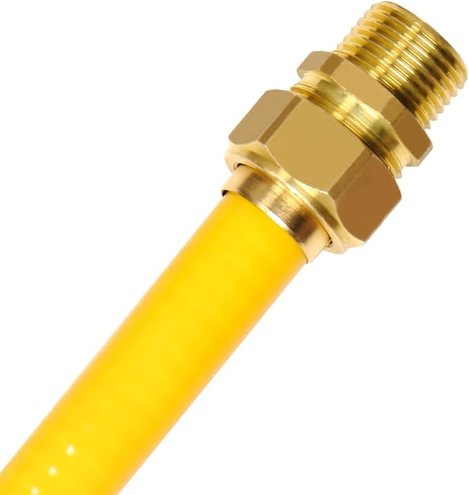 CSST Male NPT Fitting Kit 2 Pack Grill Propane Conversion Connector 1/2" NPT - Image 3