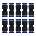 zjxed 8mm OD x 8mm OD Pneumatic quick Connector Push to Connect fittings by ROZESAZZ