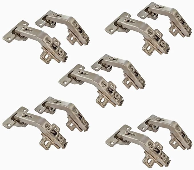 Lazy Susan Cabinet Hinges 10 Pack, 135° Corner Cabinet Door Hinges - Image 5