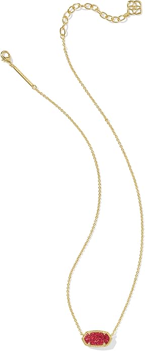Kendra Scott Elisa Pendant Necklace for Women, Fashion Jewelry, 14k Gold-Plated