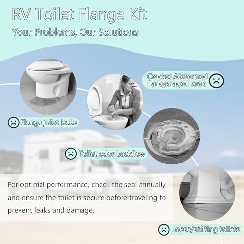 MAQIMA 385345892 RV Toilet Flange Repair Combo Kit - Image 5