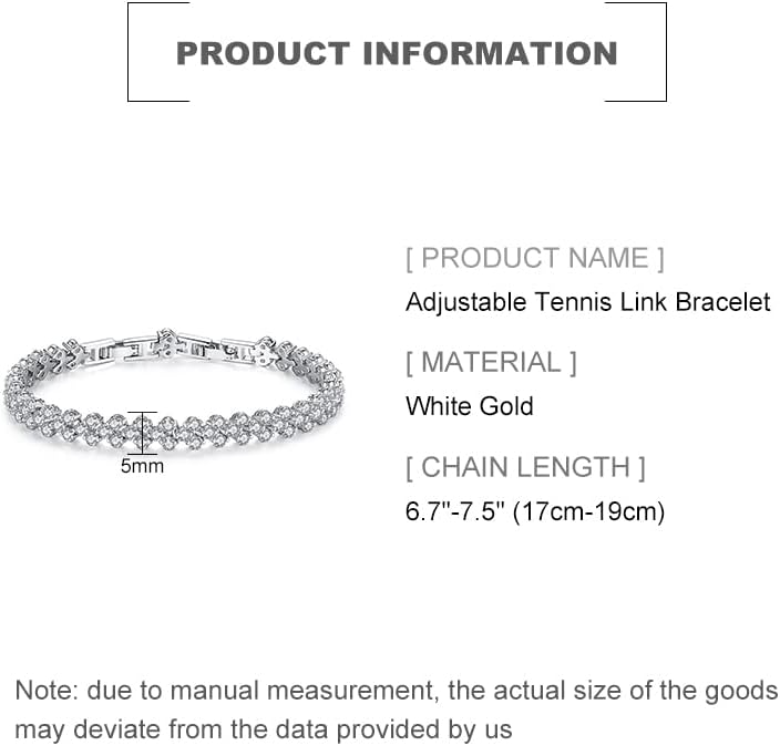 14K Gold Ruby and Emerald Tennis Bracelet for Women,Dainty Love Heart Style Moissanite Adjustable Link Bracelet,Fashion Jewelry Gift for Her