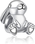 Bible Family Mom Wife Love Heart Dangle Charm 925 Sterling Silver Charms fits Bracelets and Necklace Pendant Bead Charms Jewelry Present for Women Family Friends