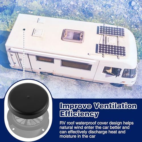 2 Pack RV Mushroom Vent Cap Compatible - Image 5