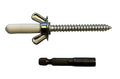 31/pc or 61/pc Kit Hurricane Shutter Bolts Storm Panel Anchoring by NCMORIN