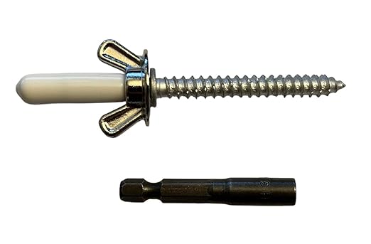 31/pc or 61/pc Kit Hurricane Shutter Bolt Storm Panel Anchoring by NCMORIN