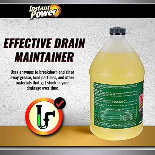 Instant Power Commercial Drain Maintainer & Trap Treatment, 1 Gal - Image 3