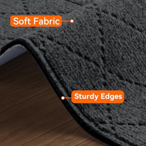 Stair Treads for Wooden Steps 10 PCS, Non Slip Rugs Dark Grey - Image 2