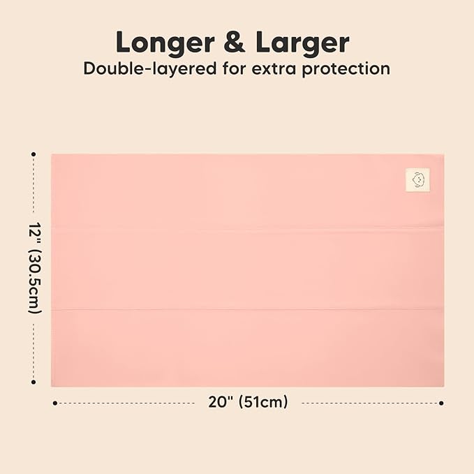 Organic Burp Cloths Baby Boy, Girl - 6-Pack Large Cotton Burping Cloths for Babies, Spit Up Rags, Super Absorbent, Ultra Soft Newborn Rag, Gender Neutral, Machine Washable, Durable(Butterflies)