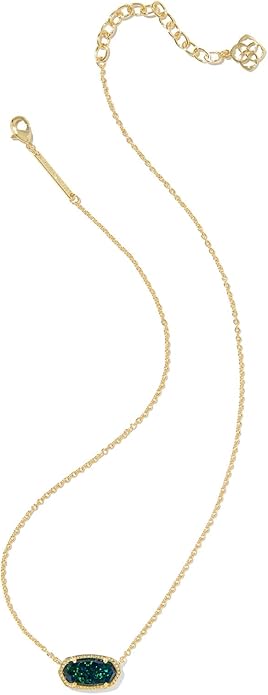 Kendra Scott Elisa Pendant Necklace for Women, Fashion Jewelry, 14k Gold-Plated