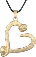 Women's Leather Long Necklace Bohemian Style Circle Retro Pendant Necklace Women's Jewelry