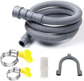 HLMOptimo 6 Feet Washing Machine Drain Hose Flexible Dishwasher Drain Hose by HLMOptimo